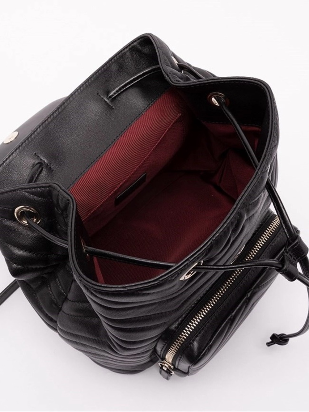 GUCCI Marmont small GG logo quilted leather backpack - Picture 7 of 7